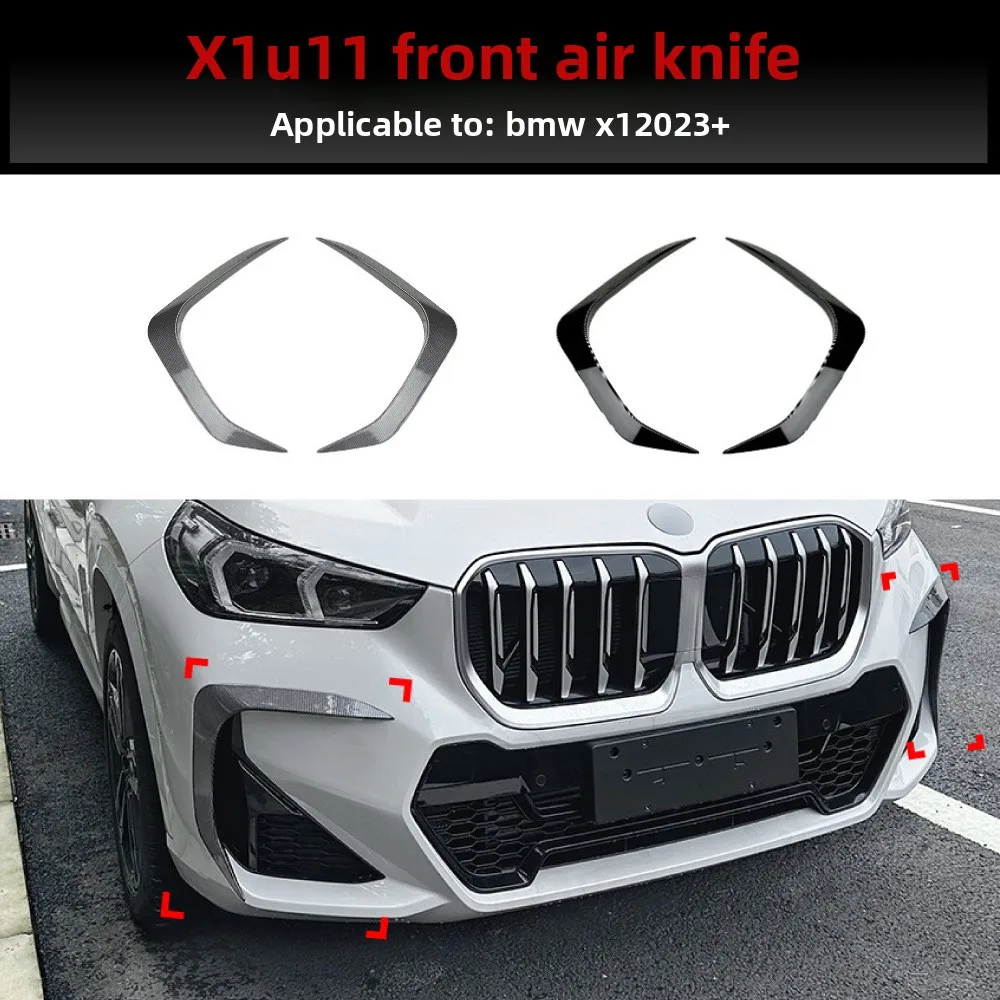 

For 2023 + BMW bmw x1 u11 M Sport front bar front trend air knife car sticker modification
