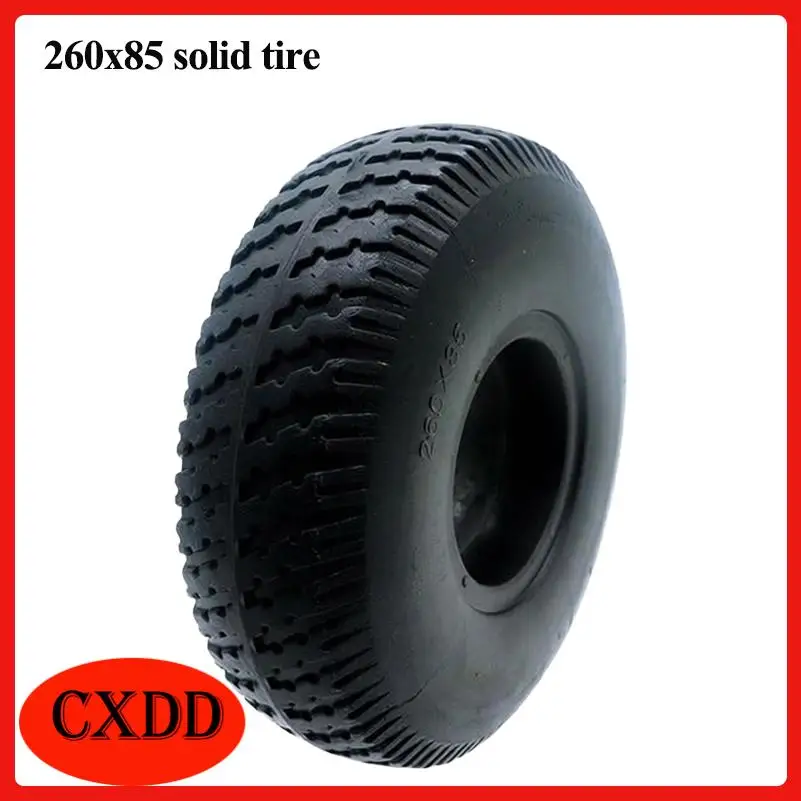 

Reliable 260x85 Solid Tire for Electric Scooters - Superior Wear Resistance and Durability