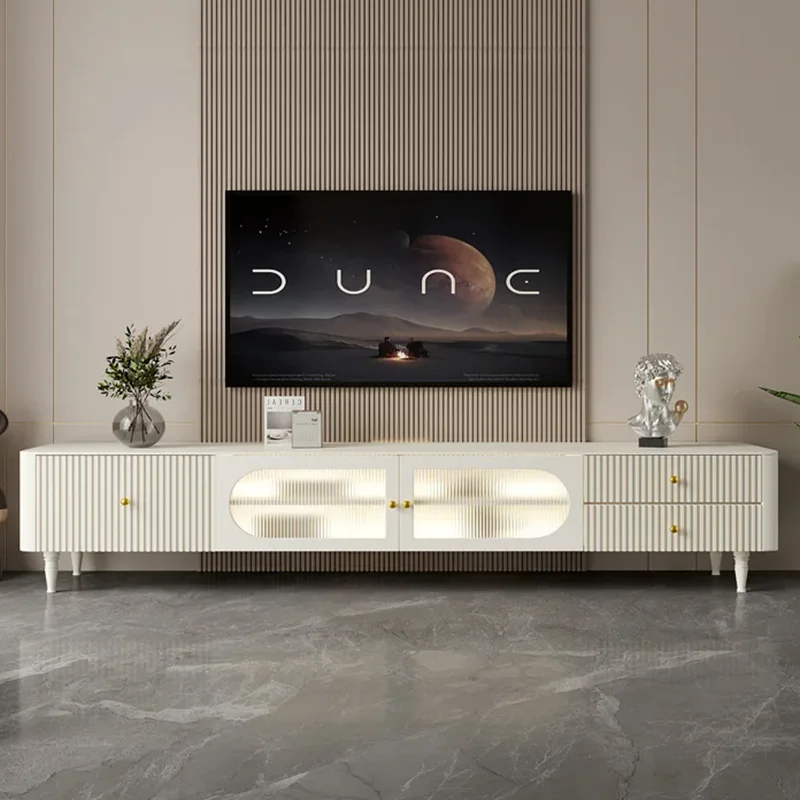 Designer Luxury Tv Stand Coffee Table Drawers Universal Showcase Tv Stand Living Room Muebles Para Tv Chinese Style Furniture