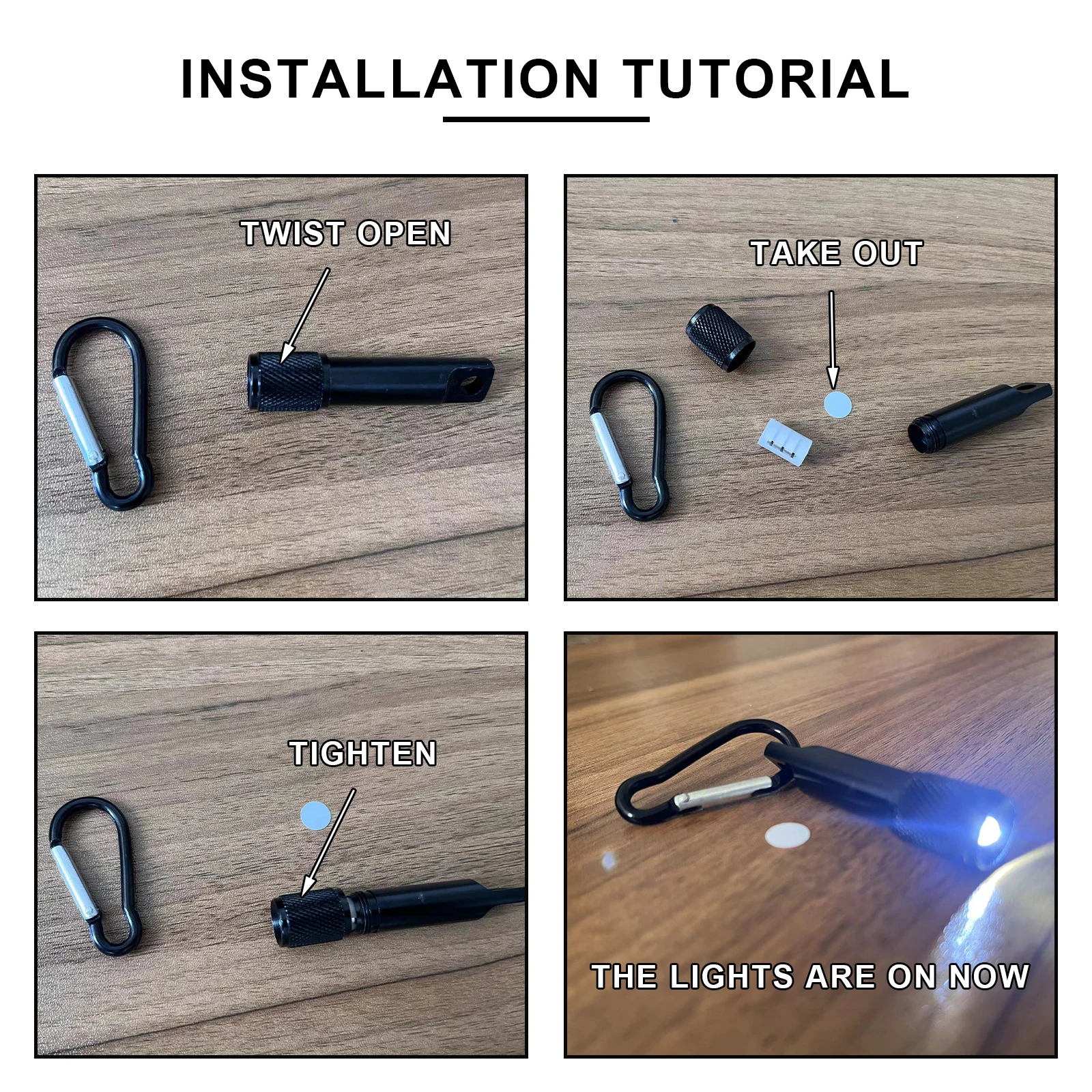 Mini Torch Keychain Pendant with battery Portable Small Light led flashlight Car Key Chain Pendant Key Ring mini flashlights