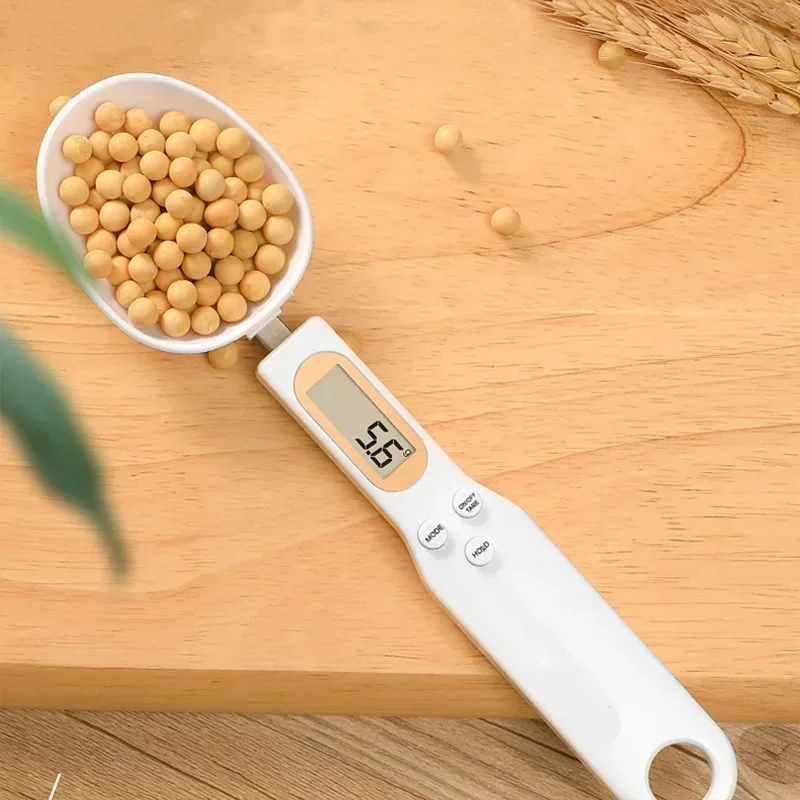 Kitchen Spoon Weighting Electronic LCD Digital  Food Weight Measuring Spoon  Scale 500g 0.1g  Coffee Tea Sugar Cooking for Baby