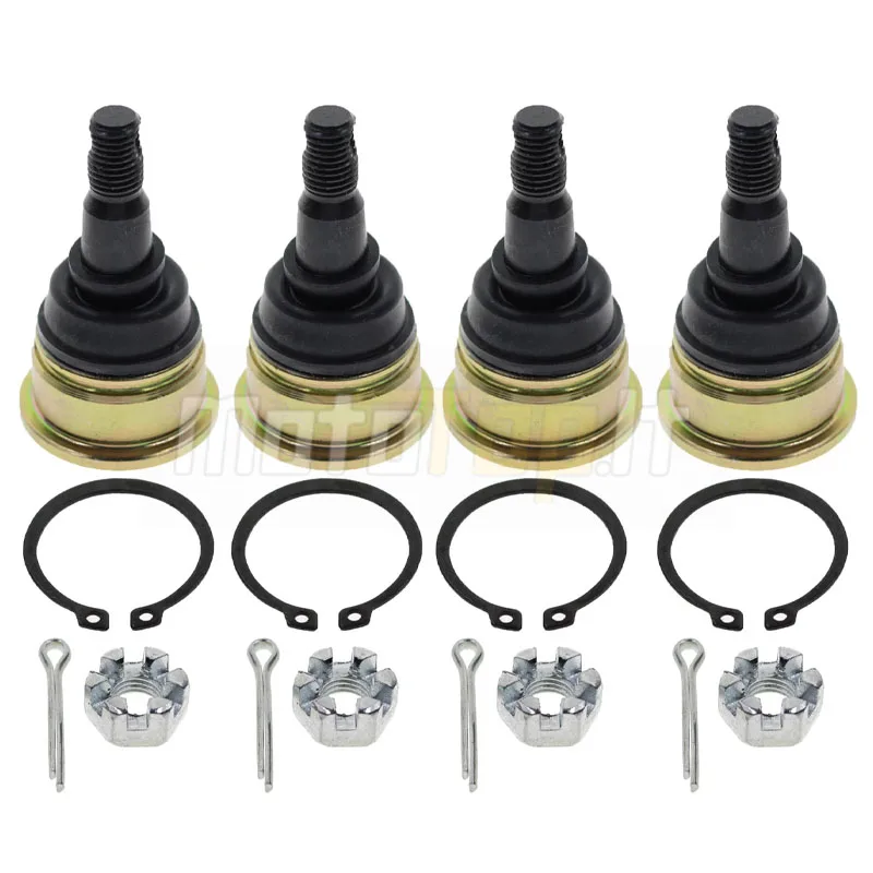 4Pcs Ball Joint For 2015-2024 Yamaha YFZ450 YFZ450X YFZ450R Raptor 660R 700 YFM660R YFM700 SE YFM700R Grizzly 550 700 Kodiak 700