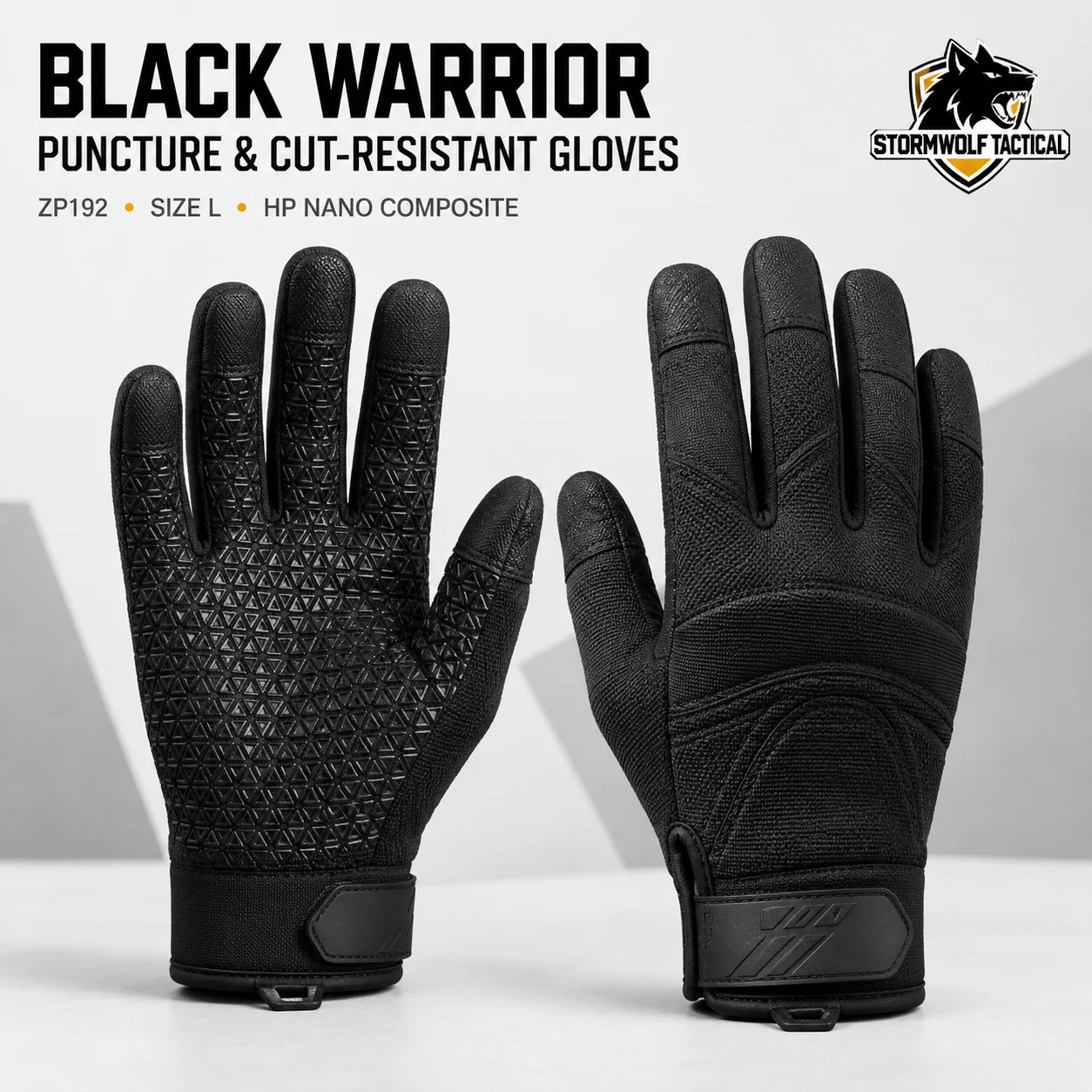 Unisex Anti‑Cut Anti‑Puncture Tactical Gloves Wear Resistant for Hiking Cycling Beach Foraging Gardening Outdoor Labor