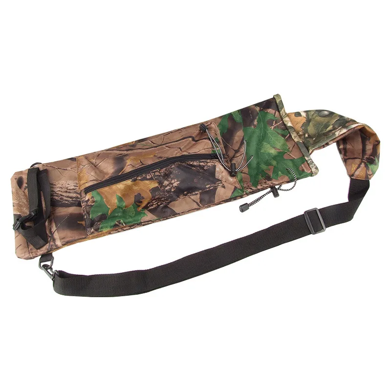 Outdoor Archery Slant Carry Arrow Carry, Camouflage Soft Arrow Bag, Arrow Compartment, Quiver Bag, Hot, 58cm