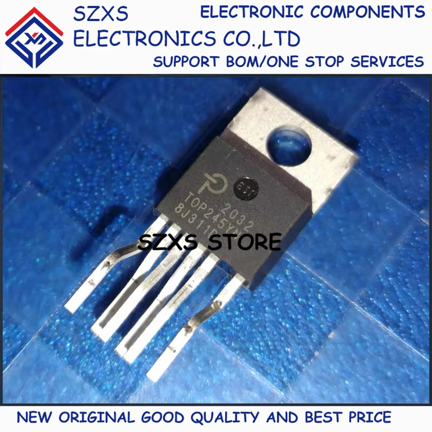 

New Original 10Pcs TOP242YN TOP243YN TOP244YN TOP245YN TOP246YN TOP247YN TOP248YN TOP254YN TO-220 In Stock Power Management Chip