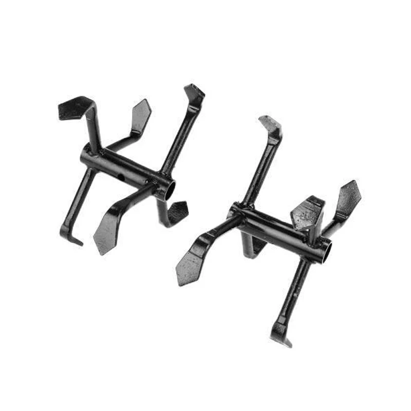 24 مللي متر 7 الأسنان متعددة الوظائف جزازة العشب العشب الانتهازي ملحق شفرات قابلة للتبديل التربة تخفيف الخنادق إزالة الأعشاب الضارة عجلة