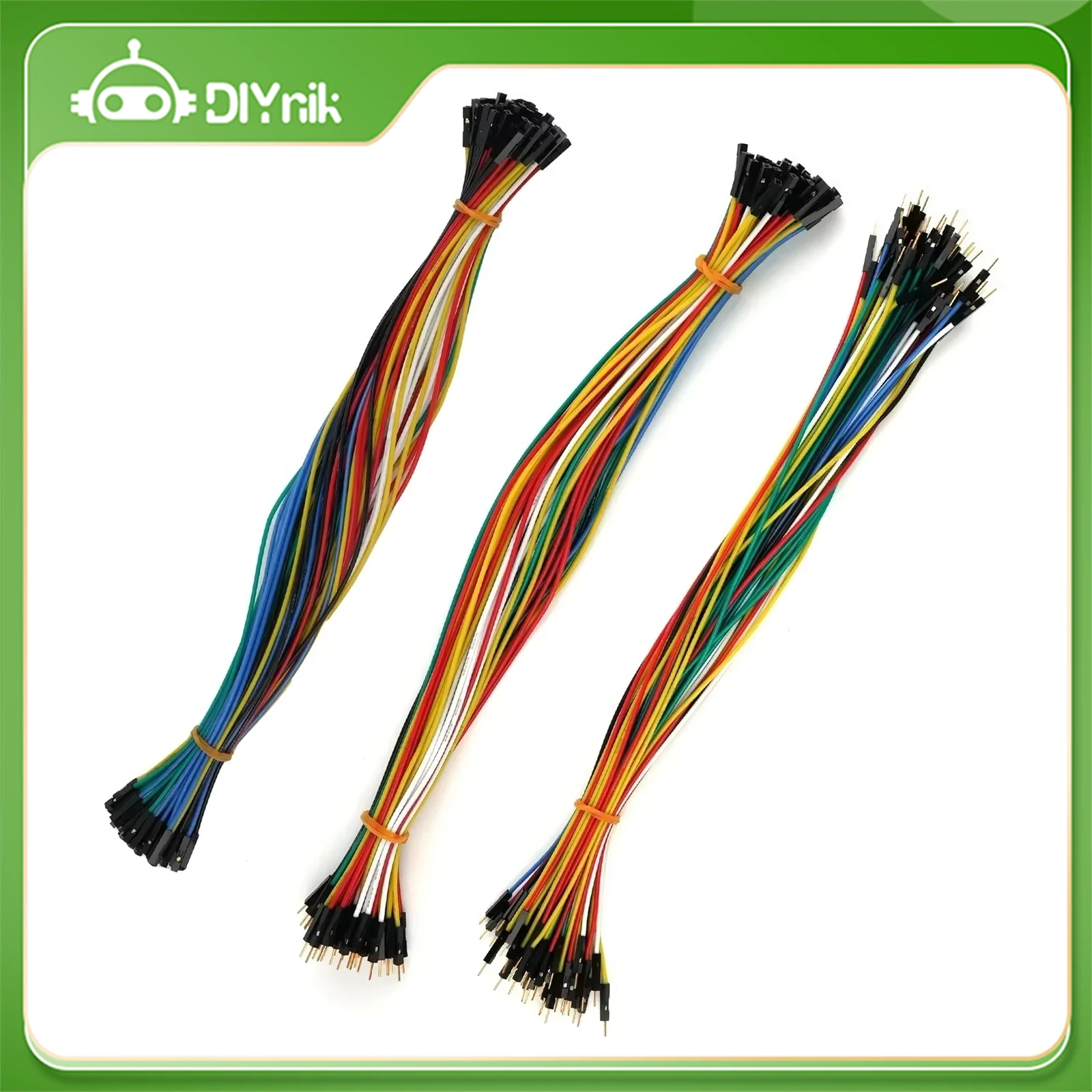 

Провод DuPont 2,54 мм, 30 см, 60-жильный, 22AWG, силиконовый материал, позолоченные клеммы, высокотемпературный испытательный провод (60 шт.)