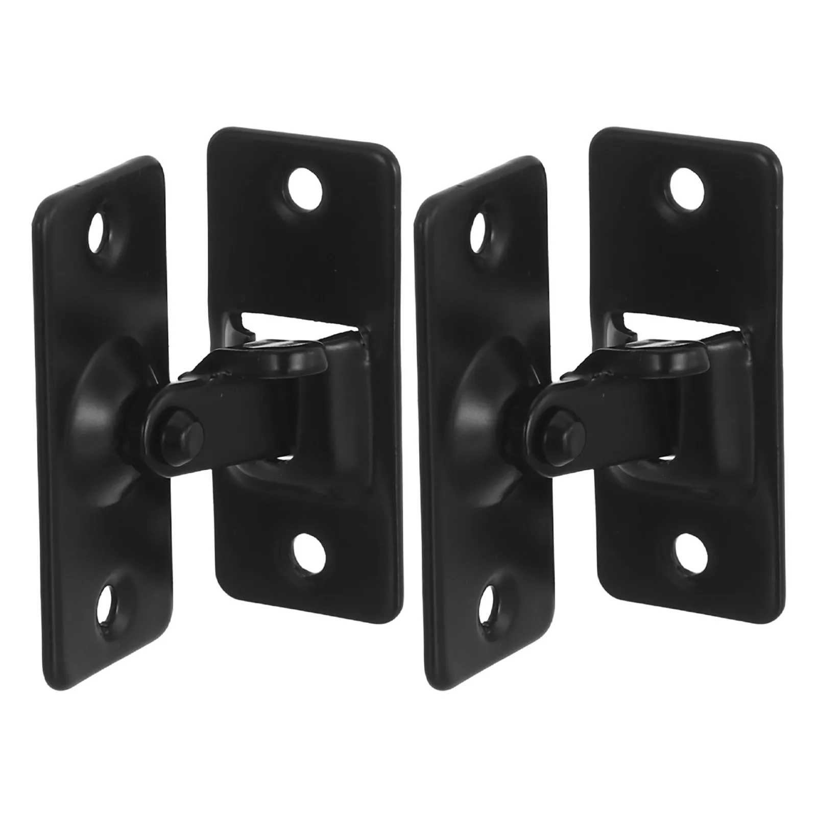 

2pcs Black 90 Degree Stainless Steel Sliding Door Lock For Cabinets Interior Barn Bathroom Flip Gate Latch Hardware Right