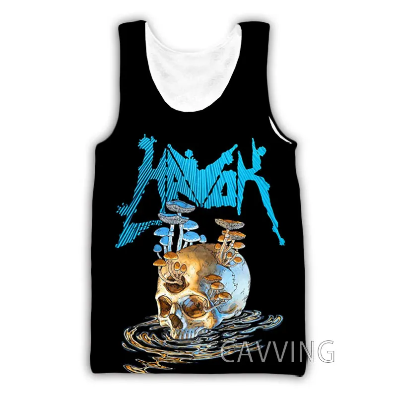 

CAVVING 3D Printed Havok Band Tank Tops Harajuku Vest Summer Undershirt Shirts Streetwear for Men/women