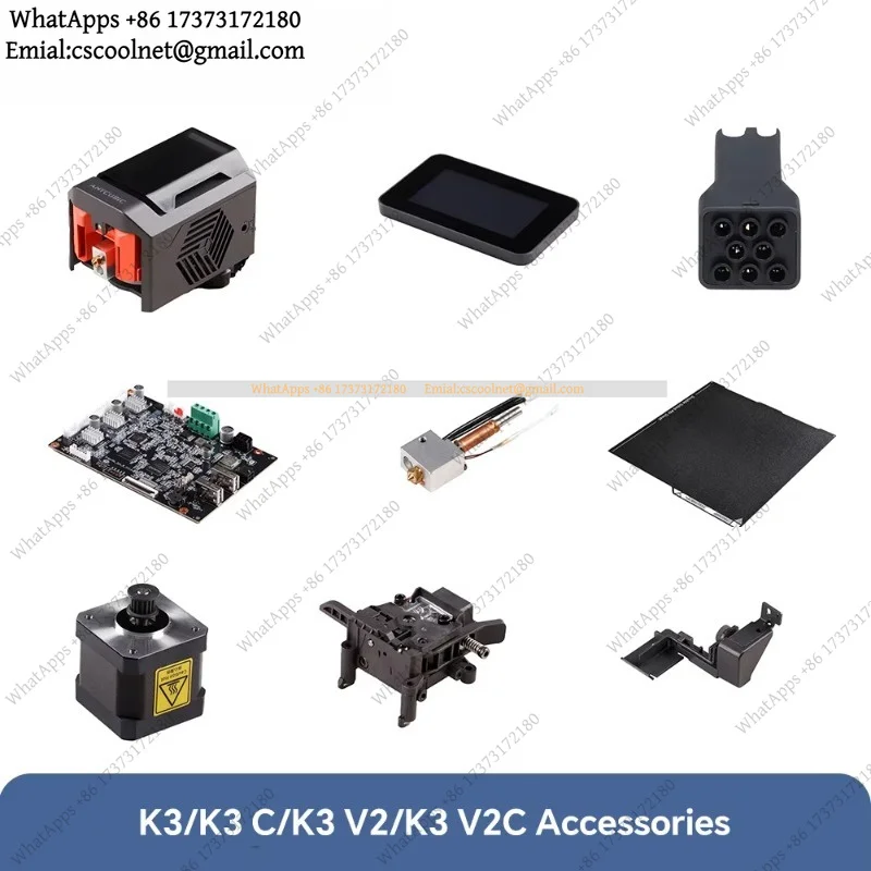 JS03 for Kobra 3 Combo for Kobra 3 V2 Accessories Printhead Assembly PEI Spring Steel Motherboard for FDM 3D Printer Parts