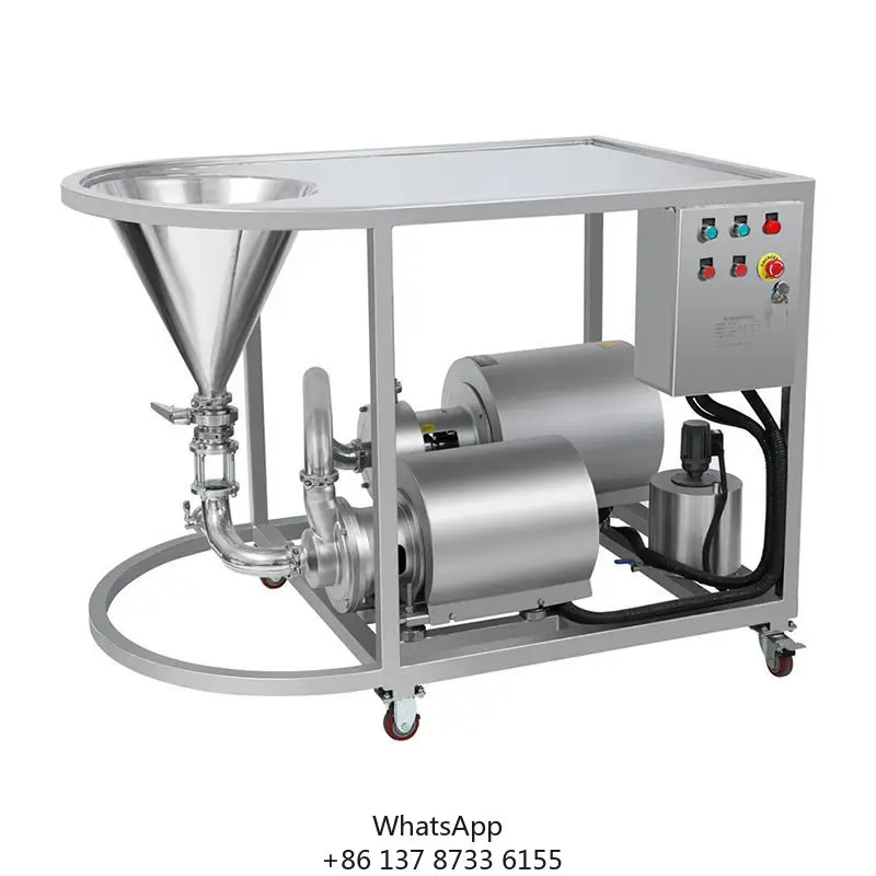 

TRL-B High Efficient Powder Mixer Machine And Homogenizer Tank Mixer Machines Ice Cream Homogenizer