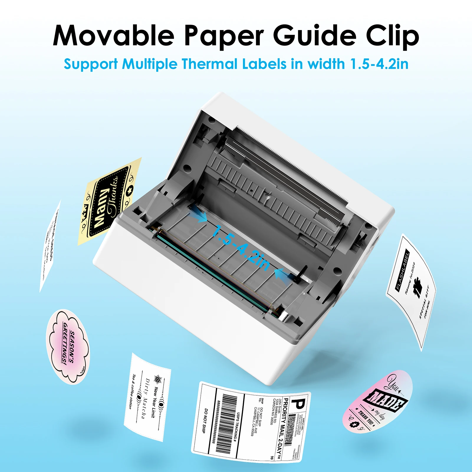 Impresora de Etiquetas Térmica - Commercial Label Printing Machine reseña y precio