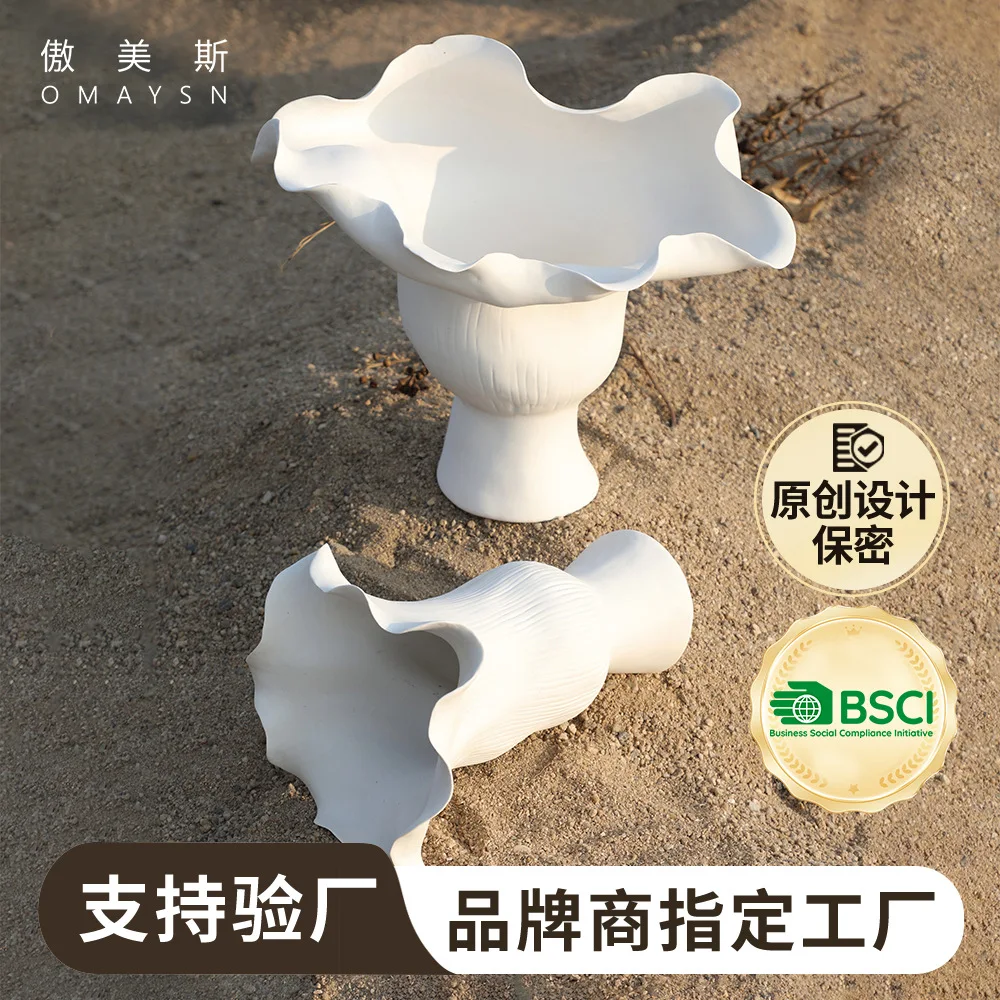 Handmade ceramic vase Aomeis living room floor-to-ceiling home decoration ceramic handicrafts
