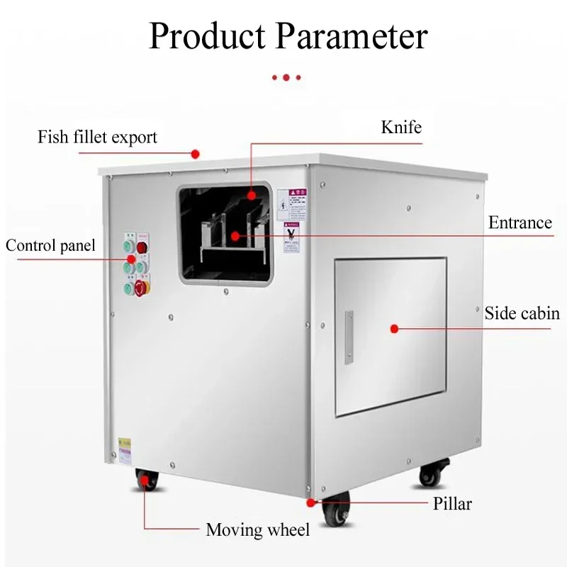 業務用魚フィレ機 サーモン刺身斜め切り漬け魚スライサー機 コイ サーモン 豚レバー スライス機