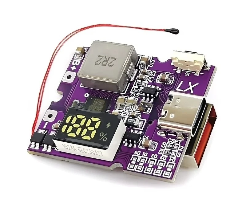 PD/QC Full Protocol Super Fast Charging 22.5W Power Bank Bidirectional Fast Charging Mobile Power Module Circuit Board DIY