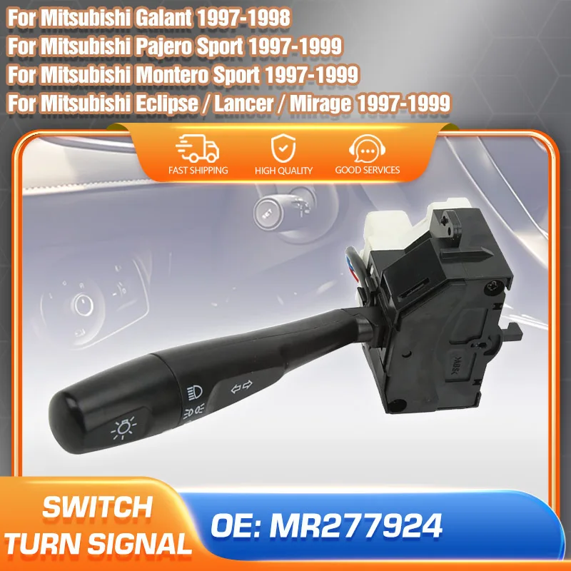 

Blinker Turn Signal Switch For Mitsubishi Galant Lancer Pajero Sport Montero Sport Eclipse Mirage 1997-1999 Car Indicator Lever