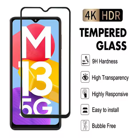 Transparent Tempered Glass For Samsung Galaxy M21 M22 M23 M11 M12 M13 M14 M04 4G 5G Screen Protector For Samsung M21S Glass Film