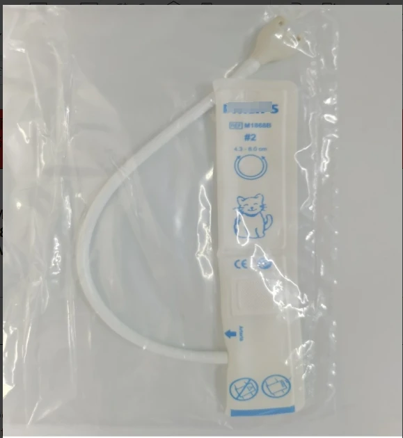 

imported 4.3-8CM newborn cuff No. 2 disposable cassette joint REF: M1868B - 10 pcs