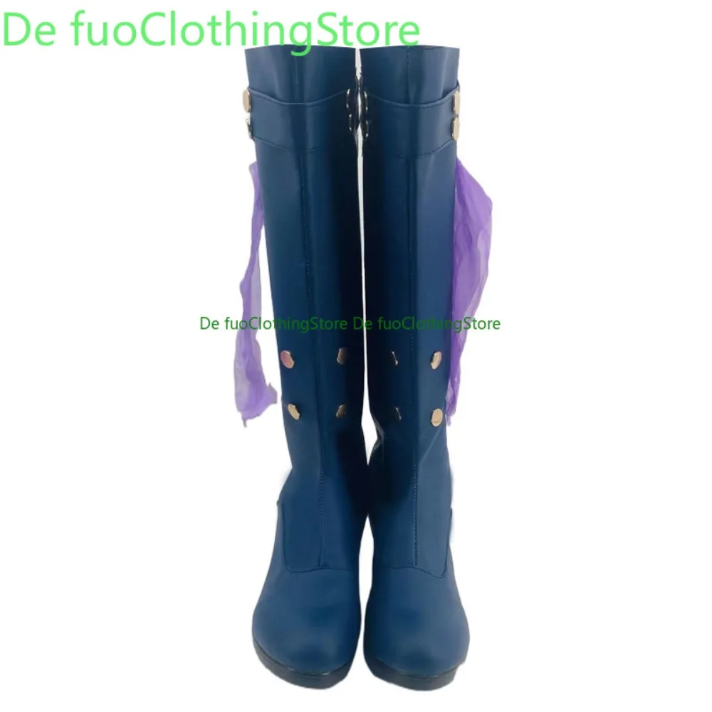 DefuoClothing Vertin Cosplay chaussures Anime bottes de Convention jeu d'anime chaussures et bottes de jeu de rôle fête d'halloween