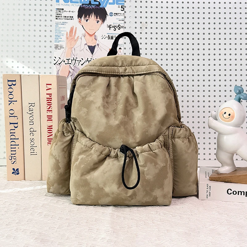 

Nylon Solid Casual Backpacks Zipper Large Capacity Student Female Bags on Sale 2026 Fashion Soft Zipper Fashion Backpacks