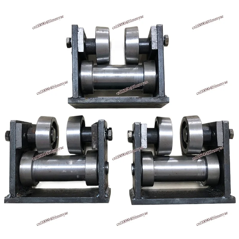 

Double Roller A3 Steel Lifting Freight Elevator Auxiliary Accessories No. 10, No. 12, No. 18 I-beam Guide Wheel Frame