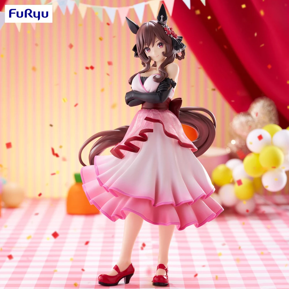 100% Original in Stock FuRyu Trio-Try-iT Figure Umamusume: Pretty Derby Gentildonna Anime Figure Model Decoration Birthday Gift
