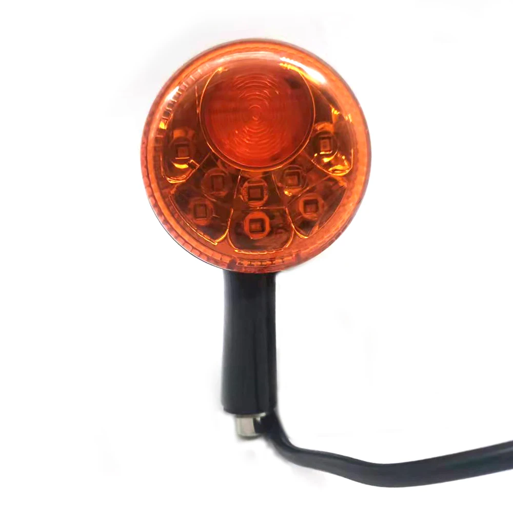 Motorcycle LED Light Turn Signal Indicators Amber Rear LED Lights For Sportster 883 Iron XL1200 1992-UP Moto Turn Indicator