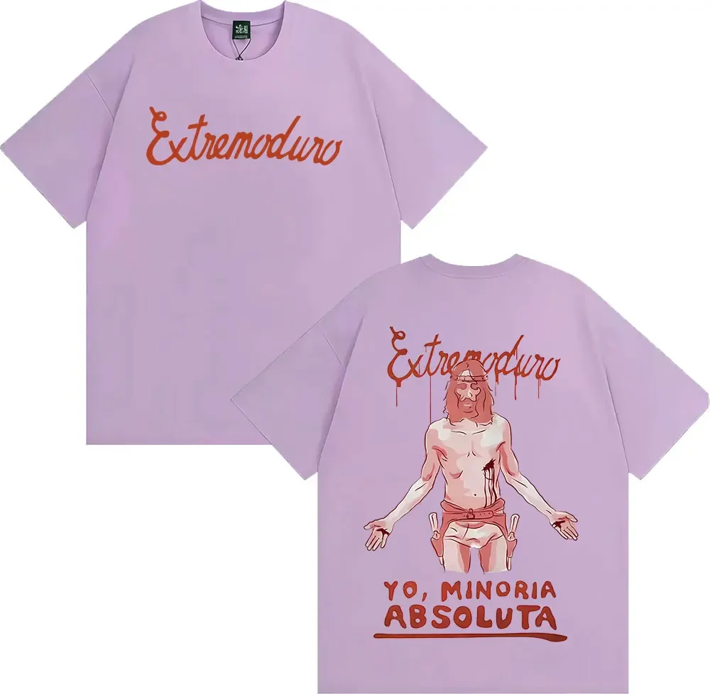 إكستريمودورو يو، مينوريا أبسولفتا الرسومات تي شيرت الرجال النساء موضة القوطية ريترو تي شيرت الصيف بلايز المتضخم تي شيرت #5