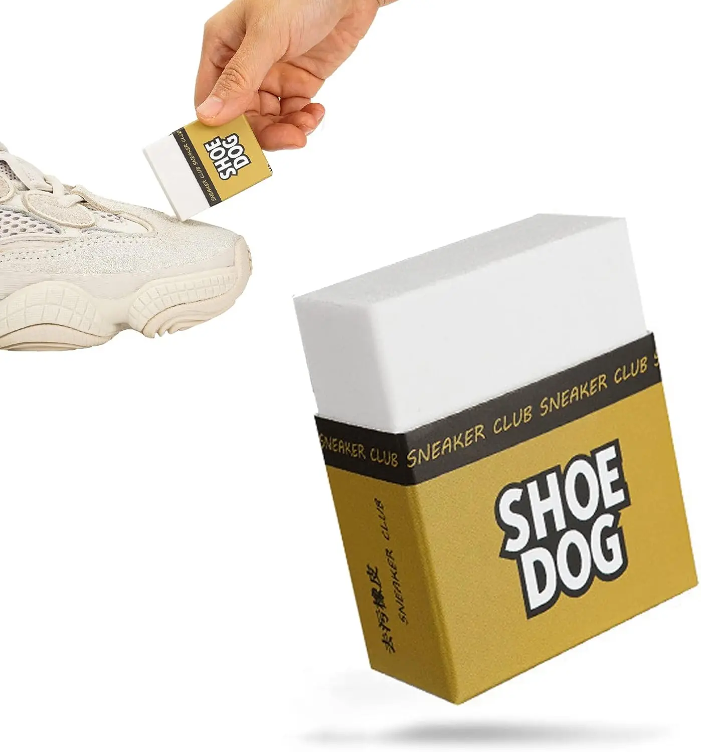 Shoe Care Cleaning Eraser, Portable Sneaker Eraser Wash Free Shoe Stain Cleaner, Rubber Block Shoe Brush Stain Remover Eraser