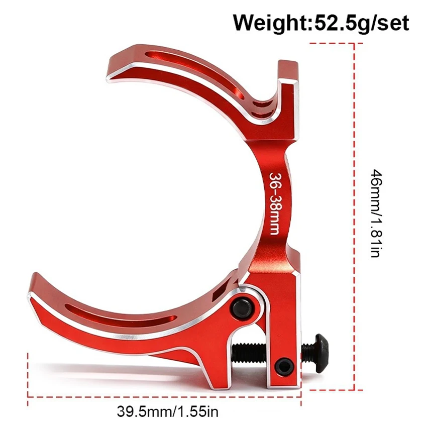Motor Radiator Bracket Adjustable Motor Mount D492 36–38 mm Accessories