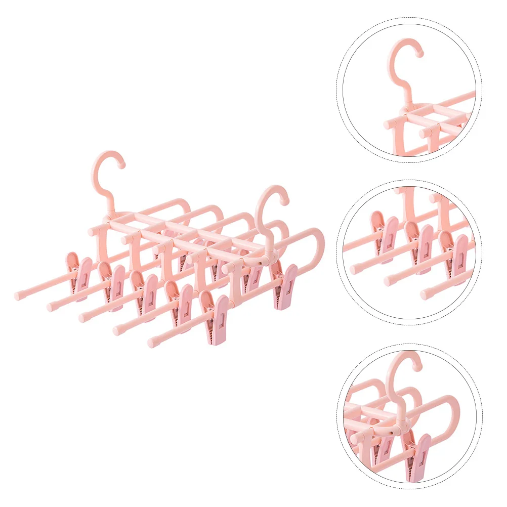 

Multifunctional Jeans Rack Closet Organizer Sturdy PP Material Seasonal Clothes Storage Multifunctional Pants Rack