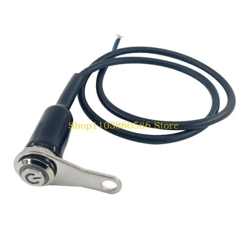 

242A Motorcycle Handlebar Toggle Switch On Off Push Button Switch Bicycle Motorcycle Tuning Part for LED Headlight