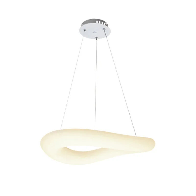 Nordic Modern Cloud LED Pendant Light Lustre Living Bedroom Ceiling Chandelier Children\'s Room Ring Hanging Lamp Home Decoration