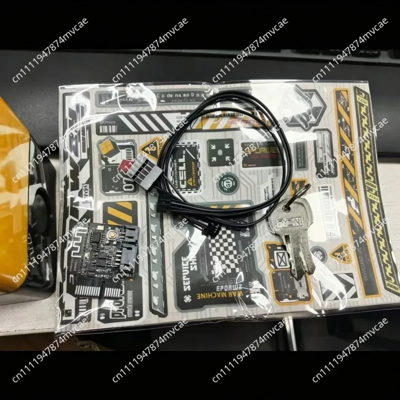 Wireless computer host chassis switch button remote button desktop external major decision double switch