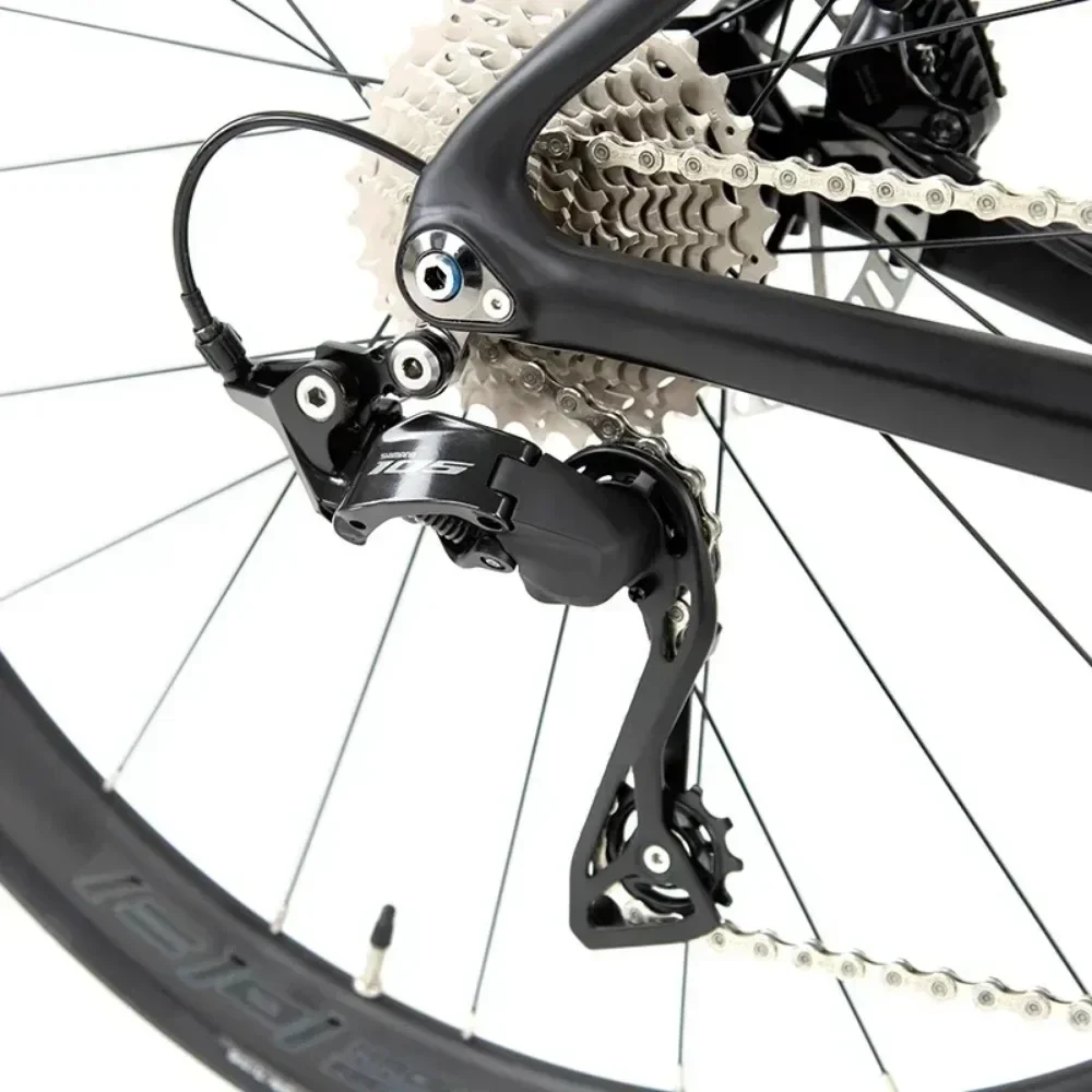 2025 TWITTER CYCLONEpro Shimrno 105/R7120-2*12Speed Competition T1000 Carbon Road Bike Hydraulic disc brakes велосипедная вилка