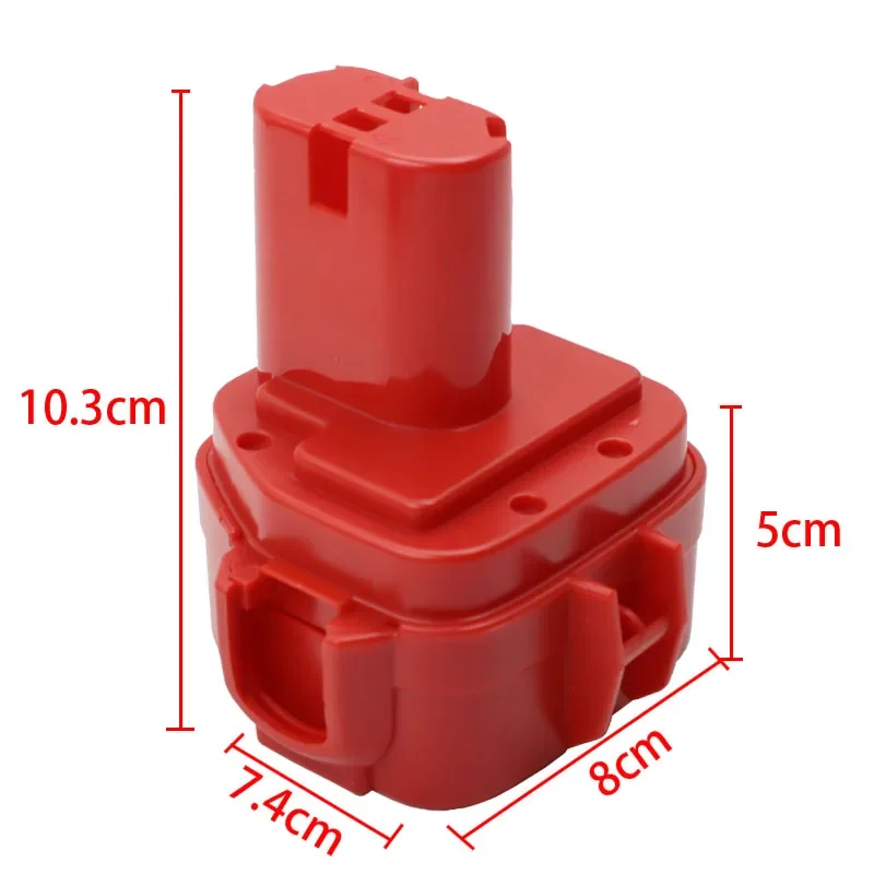 1220 علبة من البلاستيك لماكيتا 12 فولت الحفر الكهربائية NI-CD ni-mh بطارية 1220 PA12 1222 1233S 1233SA 1233SB الملحقات