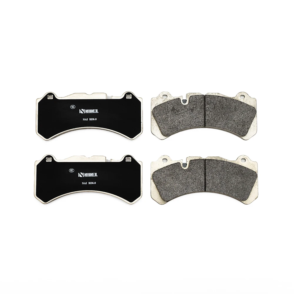 Hot selling：NAINEIL RE 6.0 Racing Track Brake Pads for  GTS BM6 System 6 Piston Caliper