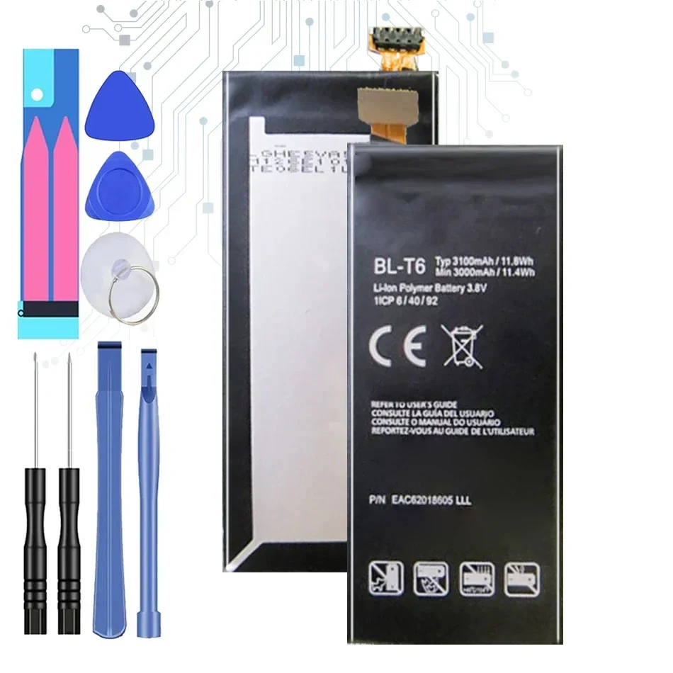 3100Mah Mobile Phone Battery BL-T6 For LG Optimus GK F220 F220S F220L F220K