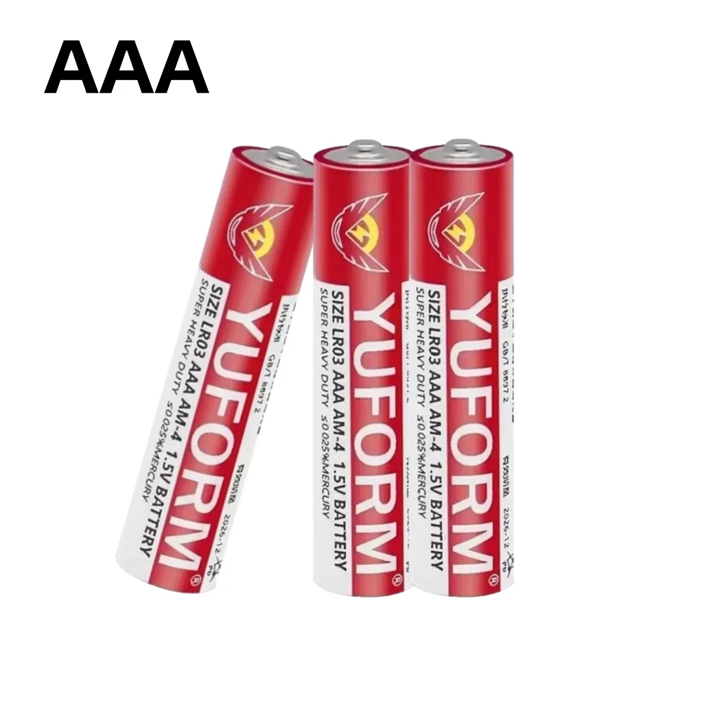 

3pcs 1.5V AAA Disposable Alkaline Dry Battery for LR03 Led Light Toy Mp3 Camera Flash Razor CD Player Wireless Mouse Keyboard