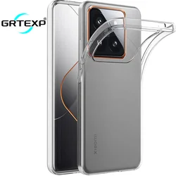 Silicone Soft Ultra Thin Case For Xiaomi Mi 13 13T 14 Pro Clear Transparent Slim Shell For Xiaomi 13 T 14Pro Back Cover Coque