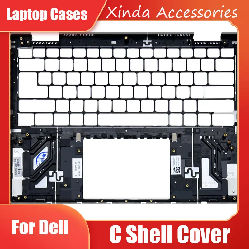 Laptop Replace For Dell Inspiron 14 Plus 7430 Laptop Cases Accessories Palmrest Upper Case Top Cover Keyboard Cover Frame