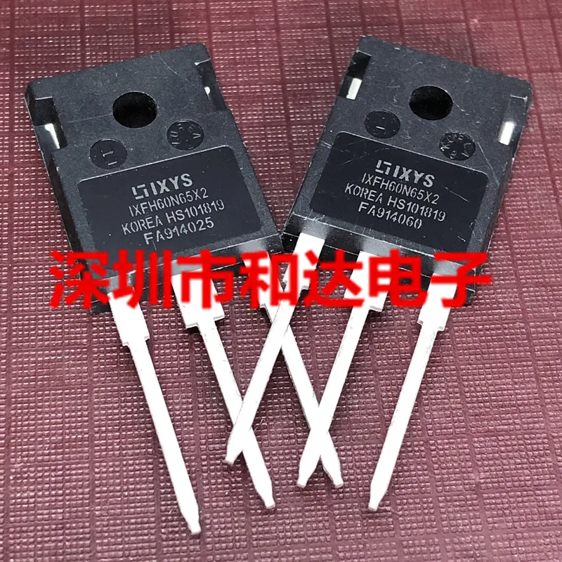 10PCS/lot IXFH60N65X2  TO-247 650V 60A Really Stock Original Best Quality Guarantee Fast Shipping