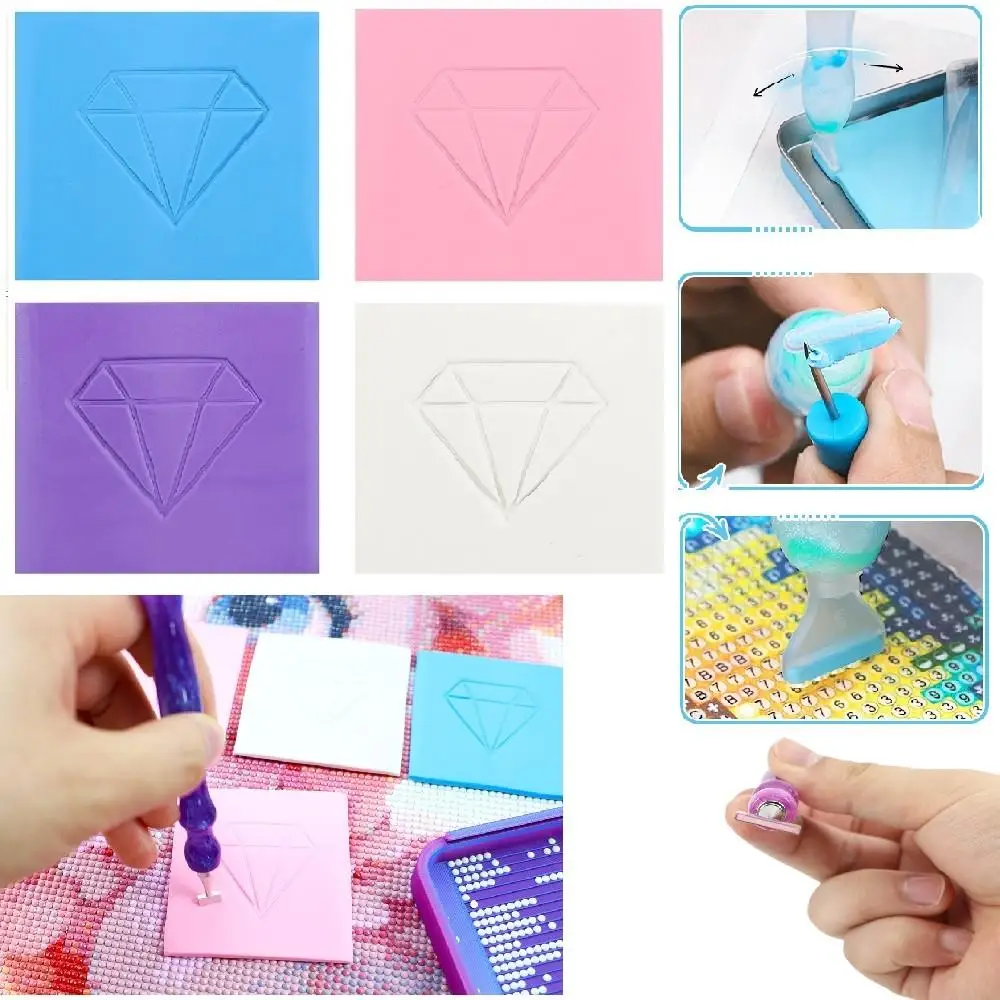 Quality and Durability, DIY Diamond Painting Drill Removal Tool Accessories, Small Tools Included, Long-Lasting Adhesive Tools and Accessories for Diamond Painting Designs, Diamond Painting Dotting Tools