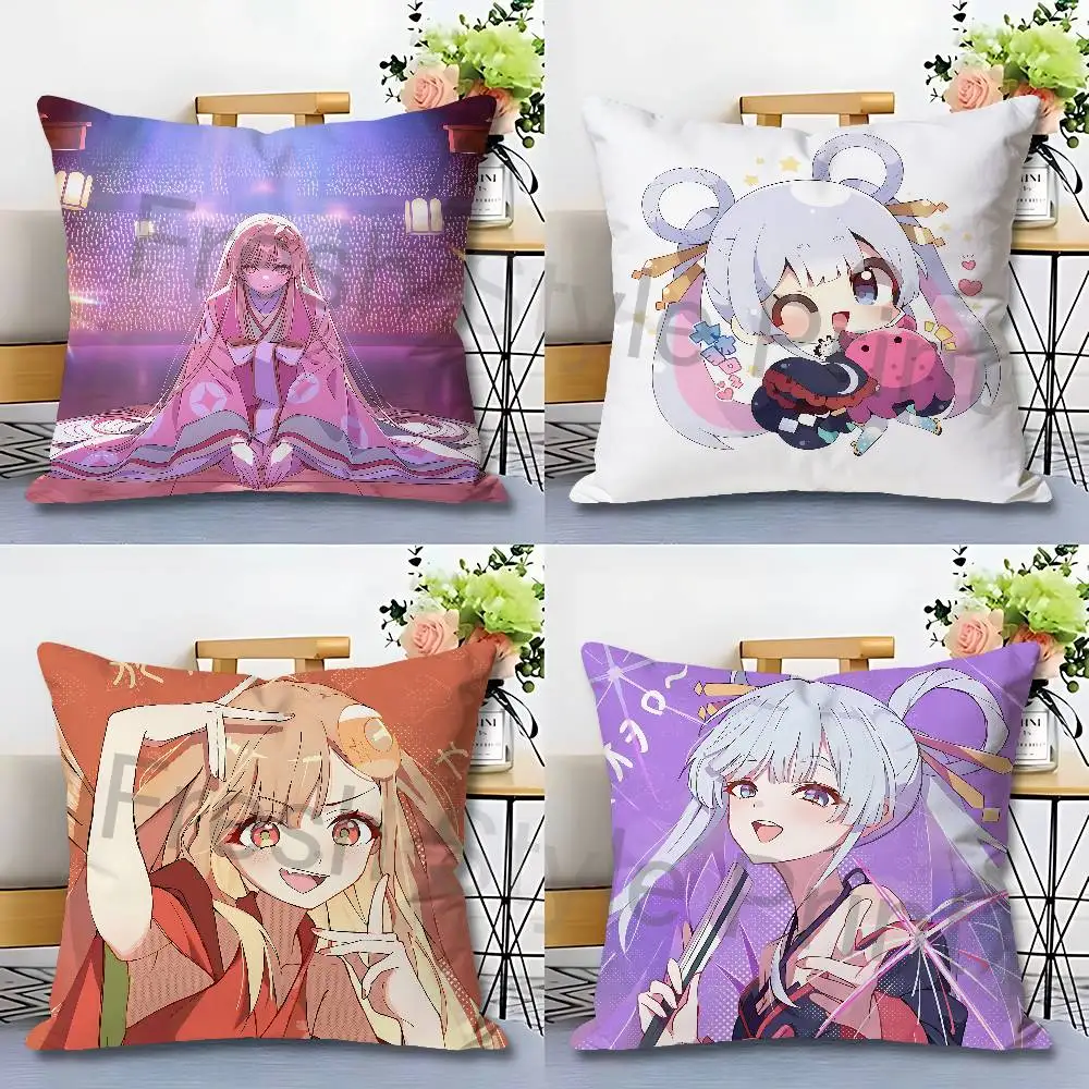 

C-Cosmic P-Princess K-Kaguya Various Sizes Square Pillow Case For Car Home Bedchamber Decor Custom Valentine gift