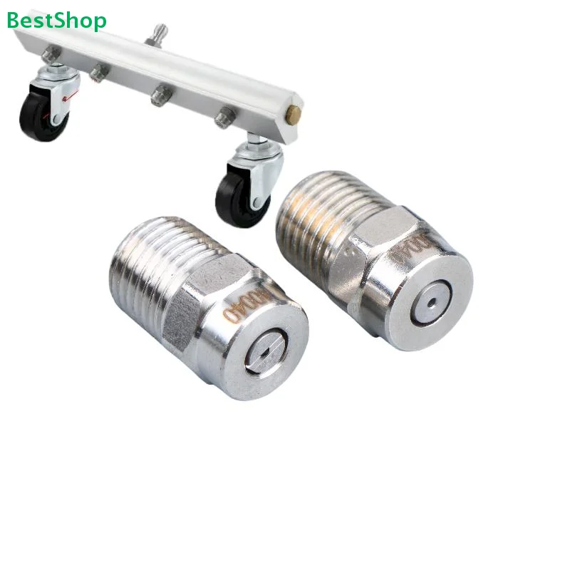 ♩G1/4 Thread Stainless Steel High Pressure Washer Nozzle,0/15/25/40 Degree Universal Spray Tip for Power Washer (Aperture 1.2mm)