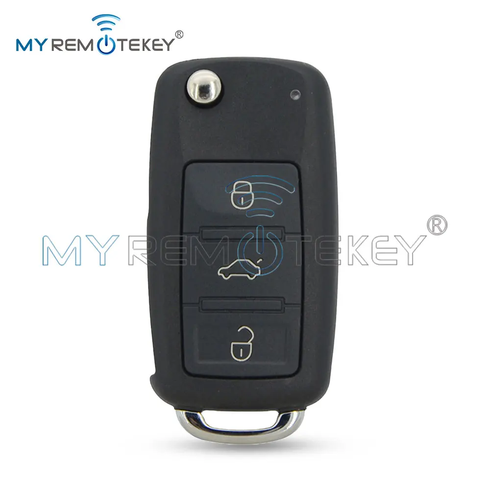 

REMTEKEY FCC 3D0 959 753 AA Корпус ключа с 3 кнопками для VW Touareg 2004-2009 гг.