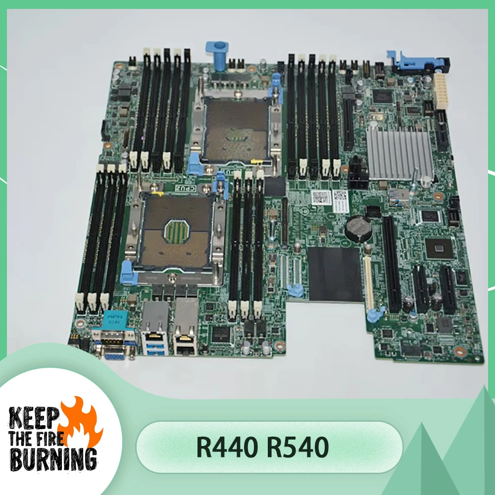 

Server Motherboard For DELL PowerEdge R440 R540 WKGTH N28XX NJK2F PRWNC 8CYF7 0X290