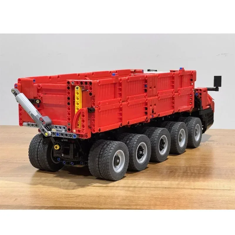 MOC-29987 สีแดงใหม่Cargoขนส่งรถบรรทุกTH.680 รุ่นคู่มือBuilding Block Model1512Partsเด็กอาคารบล็อกของเล่นของขวัญ