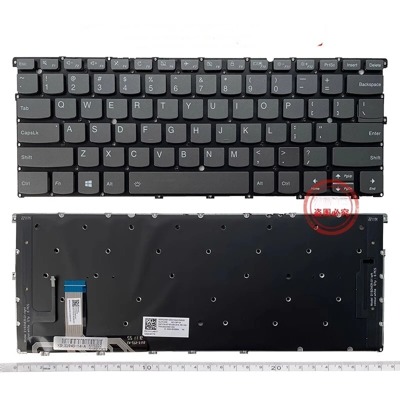 OEM Replacement New for Lenovo Yoga S940-14IIL S940-14IWL Laptop backlit Keyboard US Black