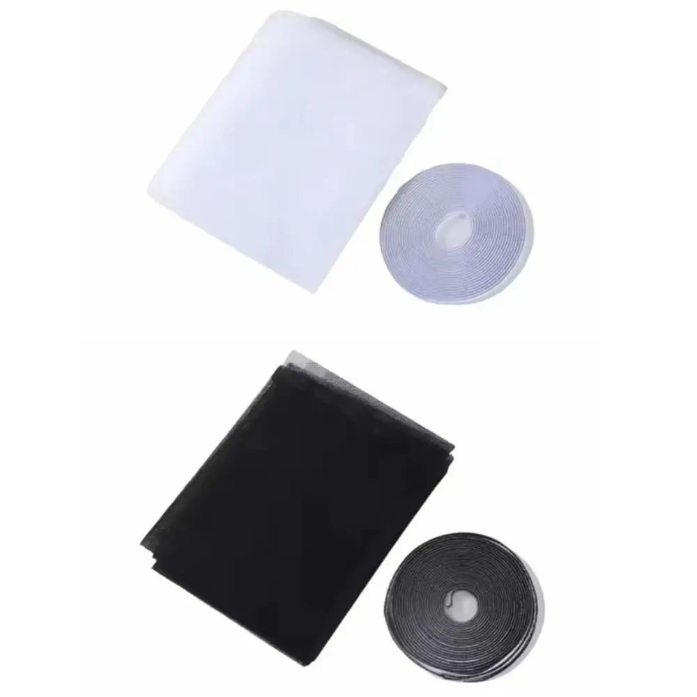 Easy Install Mesh Mosquito Net Self-Adhesive DIY Insect Net Window Net Windows